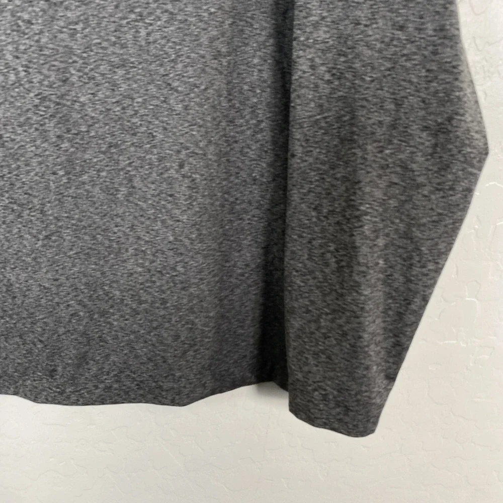 Nike Sol 1/4‎ Zip Pullover Mens XL Gray Long Sleeve Dri-FIT Athletic Track Shirt